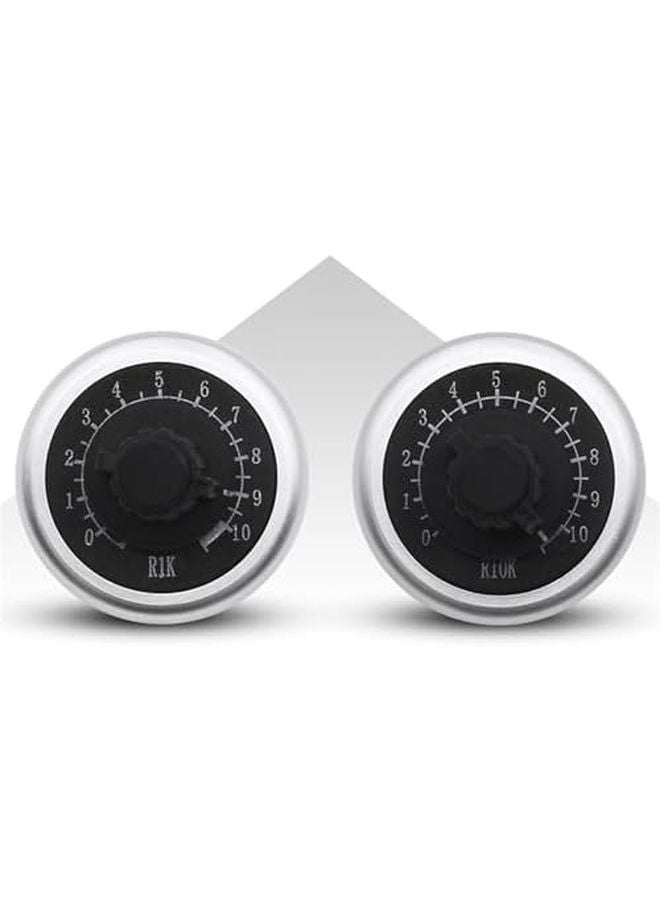 مقاوم دوار 100 كيلو أوم 22 ملم مفتاح ضبط المقاومة مقبض منظم السرعة - Image 4