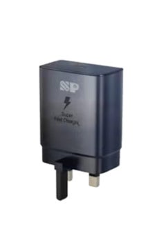 SP Wall Charger 45W Fast Charging With UK Plug USB-C to USB-C For Samsung Devices With Type C Cable  - Image 2