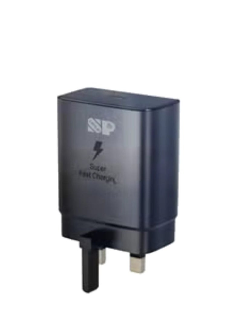 SP - Wall Charger 45W Fast Charging With UK Plug USB-C to USB-C For Samsung Devices With Type C Cable - Image 1