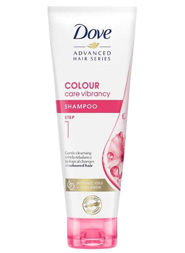 دوف شامبو العناية بالألوان والحيوية بالزيوت النباتية والكولاجين 250 مل