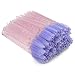 G2PLUS 100PCS Crystal Eyelash Brush Disposable Mascara Wands Lash Spoolies Applicator Makeup Kits for Applying Mascara Lash Extensions and Eyebrow Brush Pink Purple - Image 2