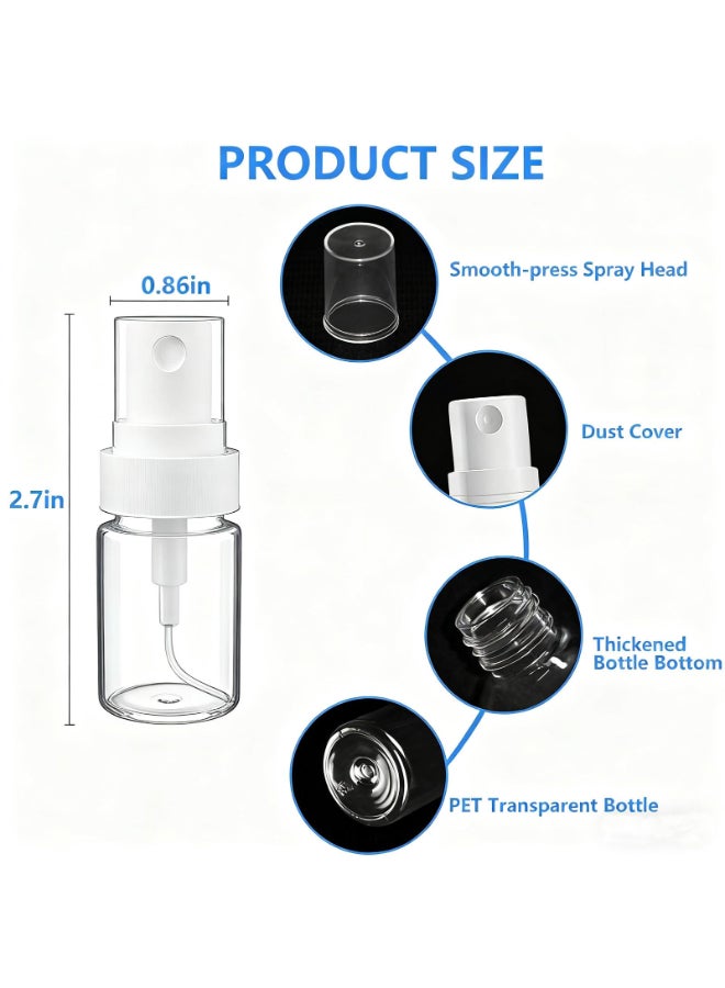 DTDNZKN 6 Pack 017 Oz 5ml Mini Perfume Travel Refillable Bottles Fine Mist Refillable Mini Perfume Atomizer Empty Pump Container for Traveling and Outgoing - Image 4