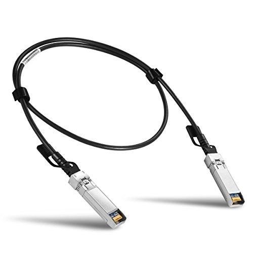 Wiitek 10G SFP+ DAC Cable 1M, 10Gbase-CU SFP+ Direct Attach Cable for Cisco, Meraki, Ubiquiti, Mikrotik, Netgear and More - Image 1