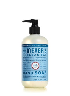 Mrs. Meyer's Clean Day MRS. MEYER'S CLEAN DAY Hand Soap, Made with Essential Oils, Biodegradable Formula, Rain Water, 12.5 fl. oz  - Image 1