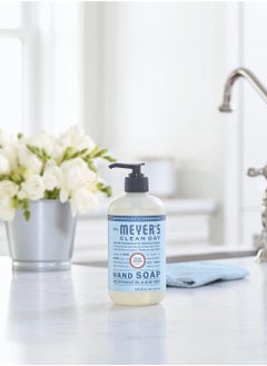 Mrs. Meyer's Clean Day MRS. MEYER'S CLEAN DAY Hand Soap, Made with Essential Oils, Biodegradable Formula, Rain Water, 12.5 fl. oz  - Image 5