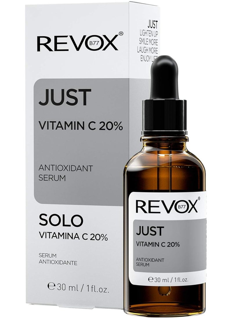 REVOX B77 REVOX JUST Vitamin C 20percent Antioxidant Serum - (30ml) 