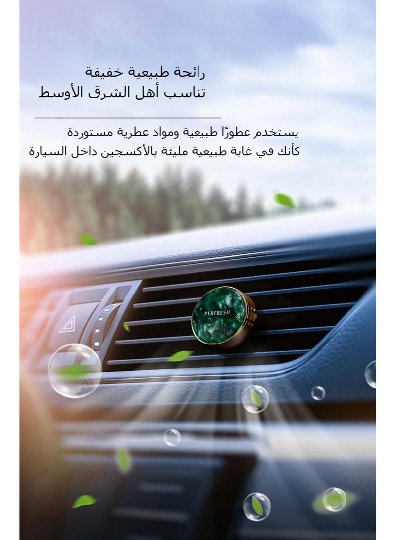 PERFRESH Phantom Series Car Air Freshener Kit Magnetic vent clip Long-lasting subtle fragrance Odor neutralizer 4 signature scents Includes: 1 diffuser,2 fragrance pads(Polar Light) - Image 5