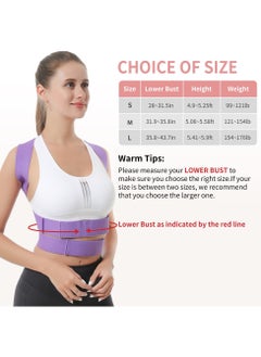 KASTWAVE Posture Corrector for Women and Men, Adjustable Breathable Back Straightener, Back Brace for Clavicle Support, Relax Neck, Shoulder, and Upper Back (M, 31"-35")  - Image 4