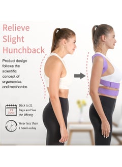 KASTWAVE Posture Corrector for Women and Men, Adjustable Breathable Back Straightener, Back Brace for Clavicle Support, Relax Neck, Shoulder, and Upper Back (M, 31"-35")  - Image 2
