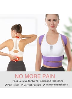 KASTWAVE Posture Corrector for Women and Men, Adjustable Breathable Back Straightener, Back Brace for Clavicle Support, Relax Neck, Shoulder, and Upper Back (M, 31"-35")  - Image 3