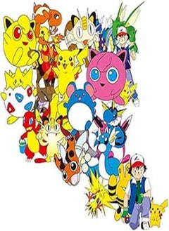 RoomMates RoomMates Pokemon T sticker go sticker Pokemon Pikachu skateboard car sticker 
