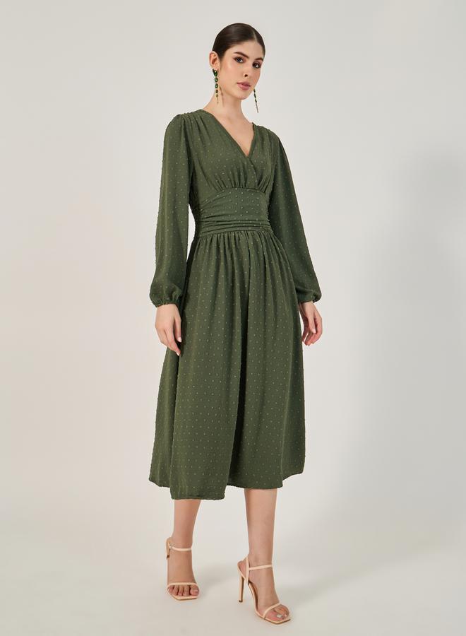 ستايلي فستان بنقشة نقاط - Image 2