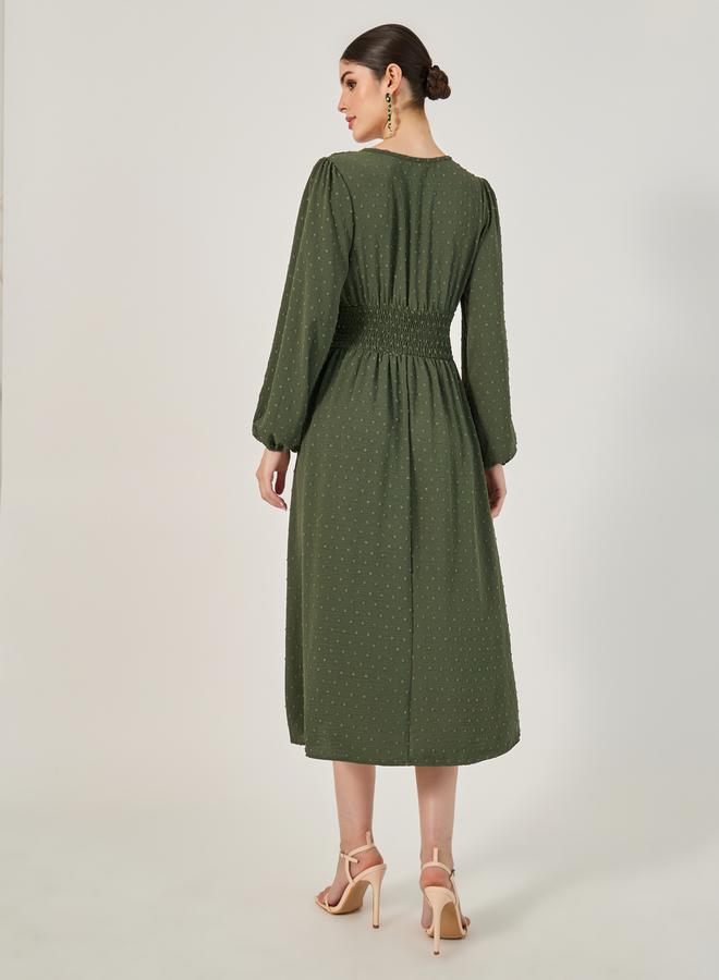 ستايلي فستان بنقشة نقاط - Image 5