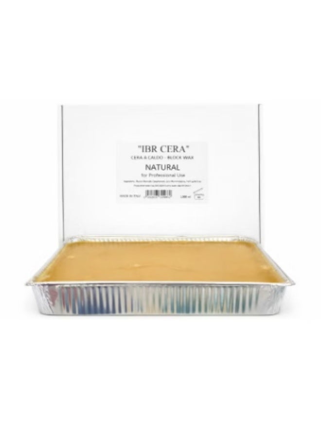 IBR CERA Natural Wax Block 1000ml – All Skin Types - Image 1