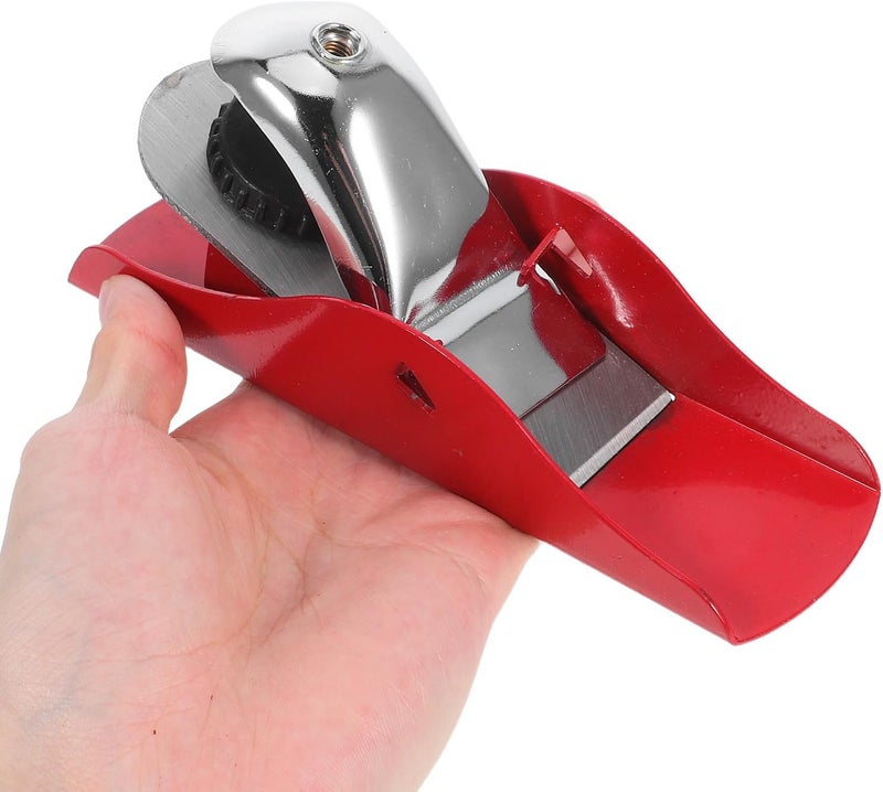 Mini Wood Planer Hand Tool with Fine Cutting Edge, Low Angle Block Plane for Woodworking Surface Smoothing and Edging, Manual Wood Hand Planer for Craft Trimming and Chamfering - Image 4