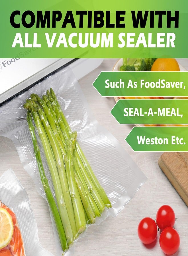 ReLuien Vacuum Sealer Bags, 100 Count 8x12 Inch Food Vac Bags, PreCut Bag for Airtight Food Storage, Meal Prep or Sous Vide Cooking, Keep Food Fresh and Nutrients, BPA Free and Heavy Duty - Image 2