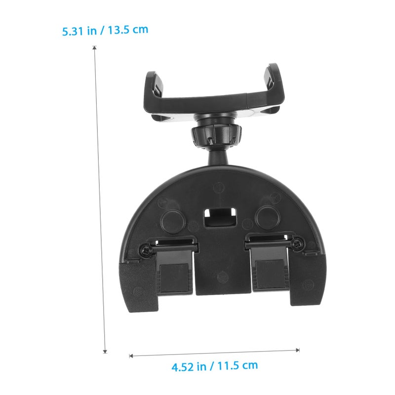 Rotating Car Phone Holder for Safe Driving Mobile Holder for Smartphones Black - Image 4