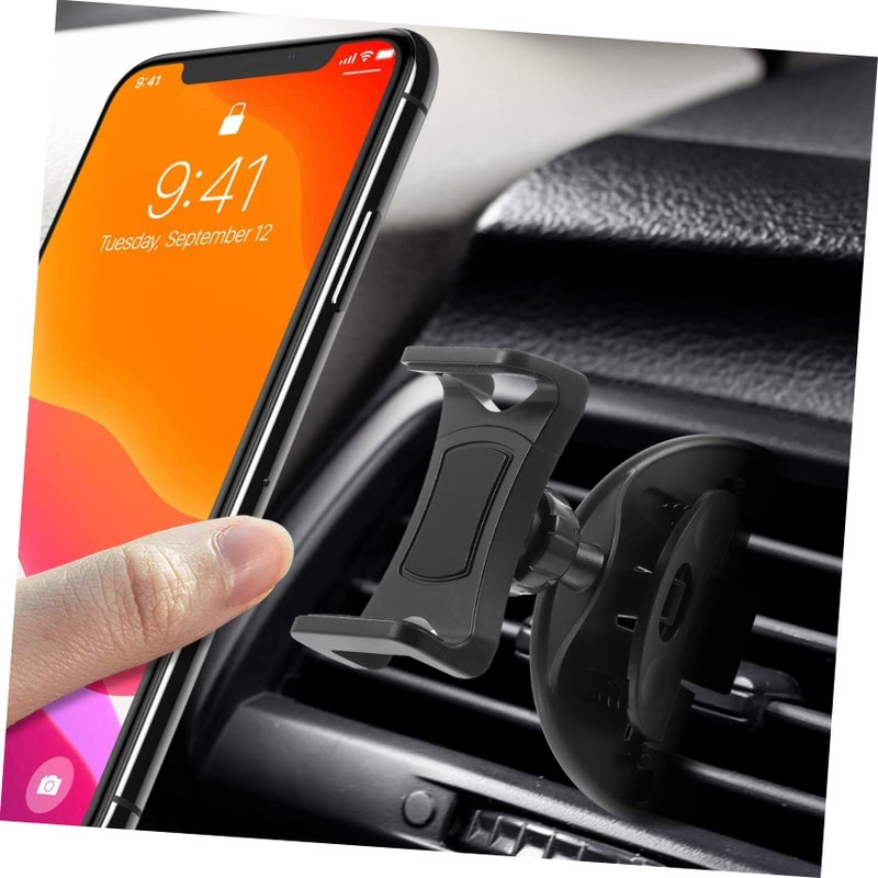 Rotating Car Phone Holder for Safe Driving Mobile Holder for Smartphones Black - Image 5