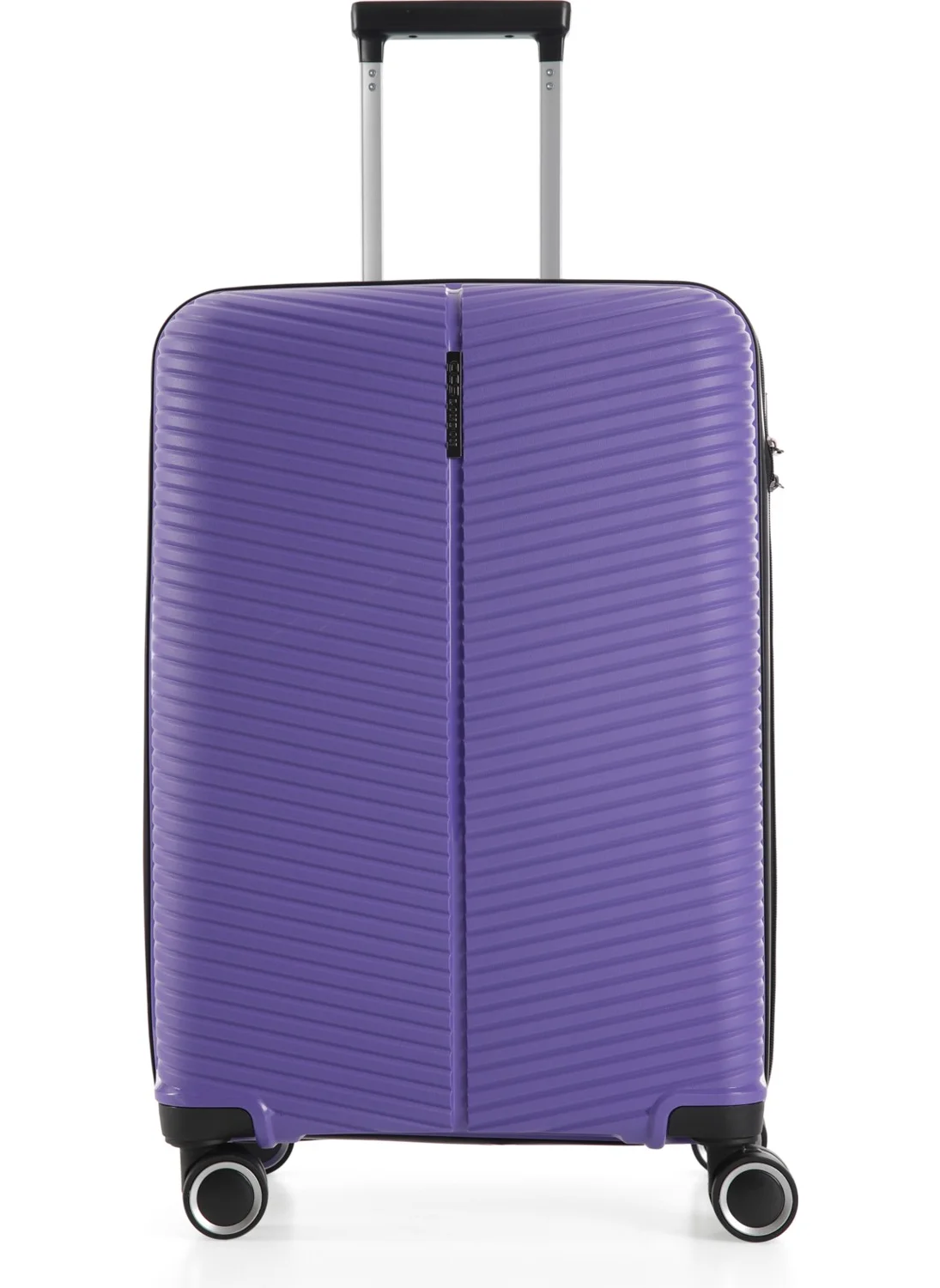 Ççs Purple 5224 Polypropylene Large Size Suitcase