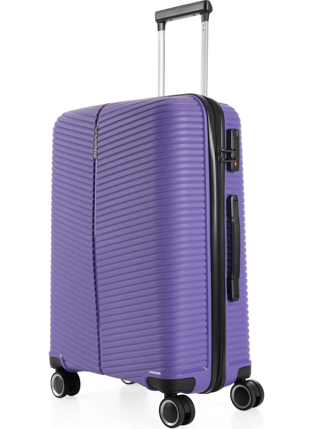 Ççs Purple 5224 Polypropylene Large Size Suitcase