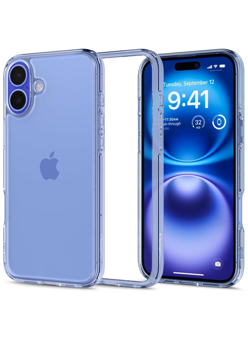 Spigen غطاء حماية فائق الجودة لهاتف iPhone 16 Plus (2024) - Sky Crystal  - Image 1