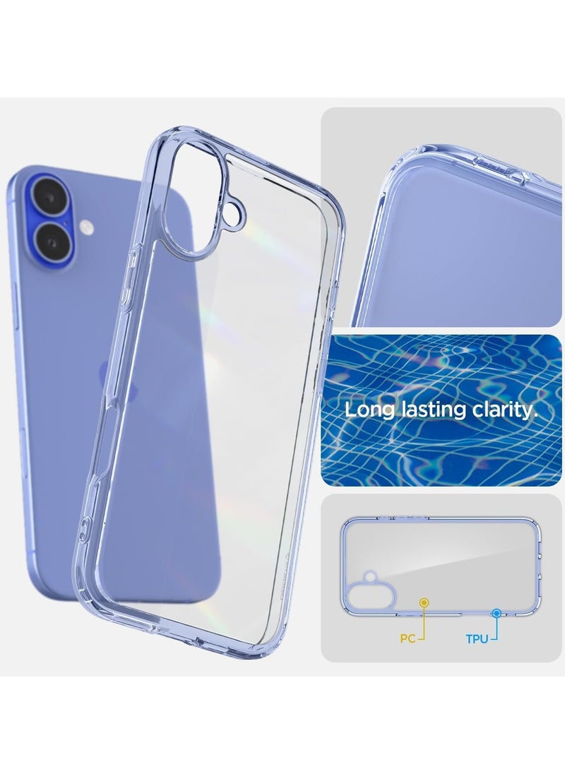 Spigen غطاء حماية فائق الجودة لهاتف iPhone 16 Plus (2024) - Sky Crystal  - Image 4