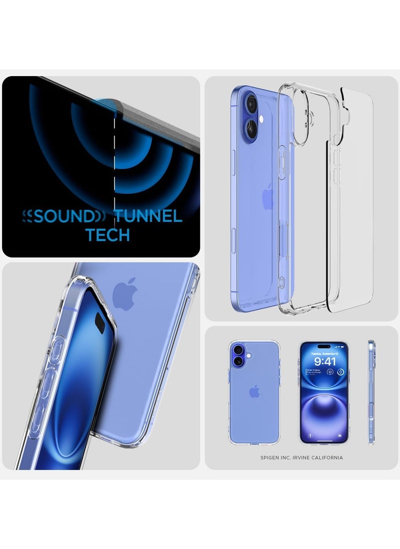 غطاء حماية فائق الجودة لهاتف iPhone 16 Plus (2024) - Sky Crystal