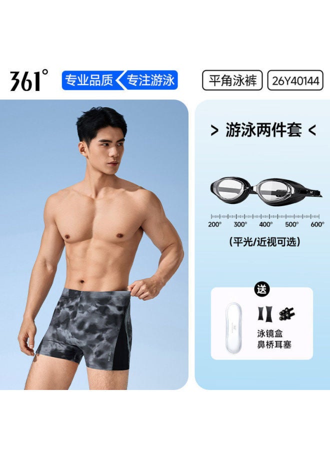 361 Men's Swim Trunks New Style Beach Pants Surf Shorts Anti-embarrassment Swimwear Hot Spring Swimming Gear Men's Swimwear