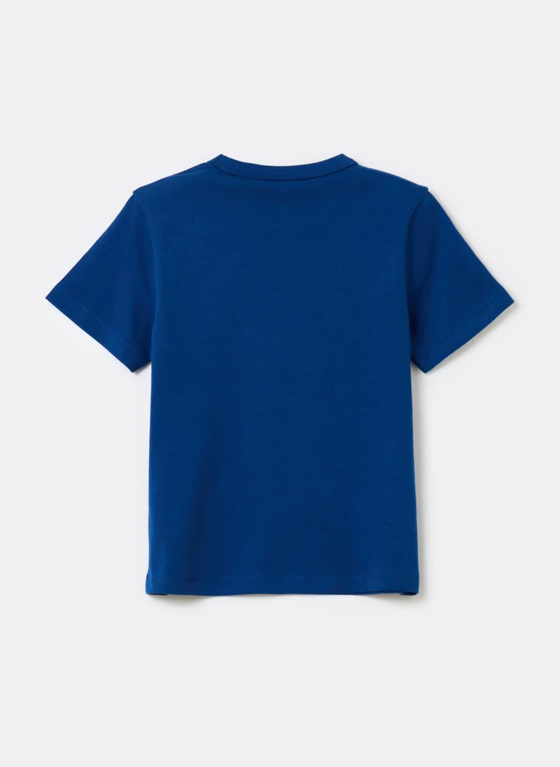او في اس Ovs T-Shirt S/S  Dark Blue