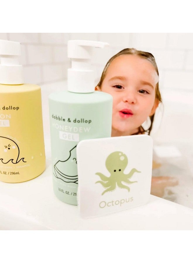 دابل & دولوب غسول الجسم والشامبو دابل آند دولوب بنكهة البطيخ - حمام فقاعات طبيعي 3 في 1 للأطفال، صنع في الولايات المتحدة الأمريكية، خالٍ من البارابين والكبريتات، نباتي، خالٍ من الغلوتين، لا يسبب الدموع (10 أونصة، عبوة من قطعتين) - Image 4