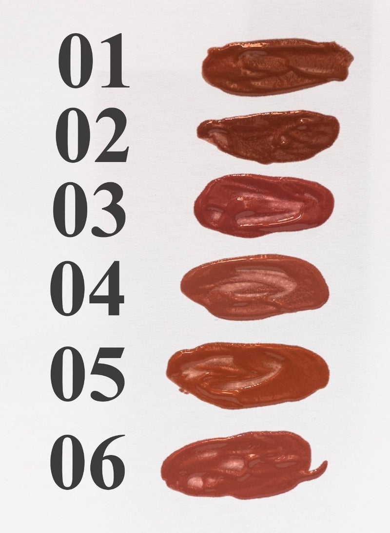 Last Look Last Look Peptide Lip Gloss, 10ml, Long-Lasting Glossy Finish, Shade No. 05  - Image 2