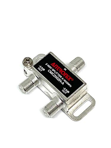 Antronix CMC2002H-A 2-Way Horizontal Splitter -3.5dB 5-1002 MHz High Performance for Coax Cable TV & Internet - Image 2