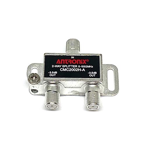 Antronix CMC2002H-A 2-Way Horizontal Splitter -3.5dB 5-1002 MHz High Performance for Coax Cable TV & Internet - Image 3