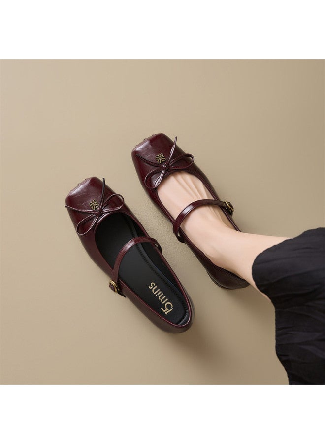 15MINS Exclusive Collection】old Money Style Women's Loafers - 2025 New French Mary Jane Shoes Vintage Flats - Image 2