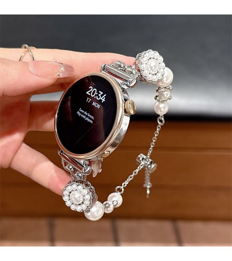 Mixed Colors Metal Chain Watch Band For Huawei Watch Fit3 Fit4 Strap 22Mm 20Mm 18Mm - Image 1