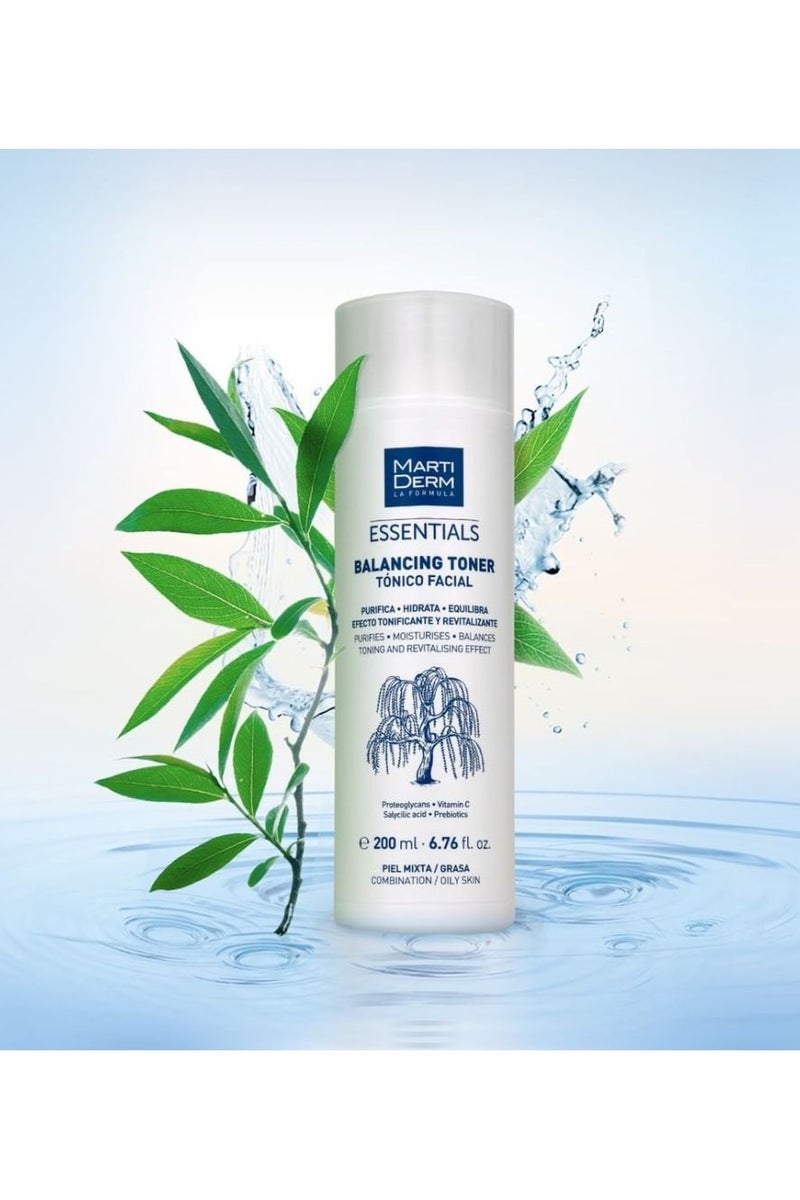 مارتيديرم تونر مارتيديرم إسينشالز المتوازن للبشرة المختلطة والدهنية 200 مل - Image 4
