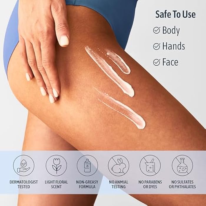 NATURE WELL Clinical Rejuvenate & Tone Retinol Intense Moisture Cream for Face, Body, & Hands, Anti-Aging, Targets Discoloration, Wrinkles, Sun Damage, Crepey, & Sagging Skin, 16 Oz - Image 5