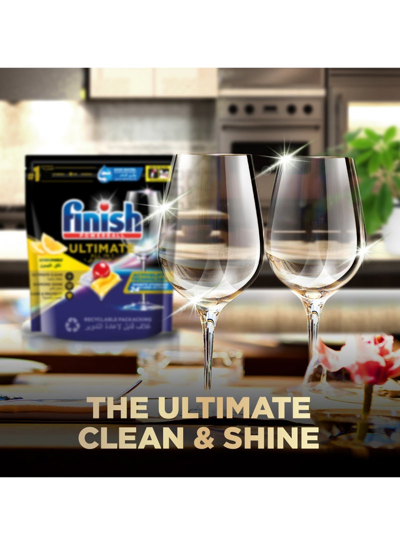 Finish Powerball Ultimate All In One Dishwasher Tablets Lemon Sparkle Scent 85 Tabs - Image 3