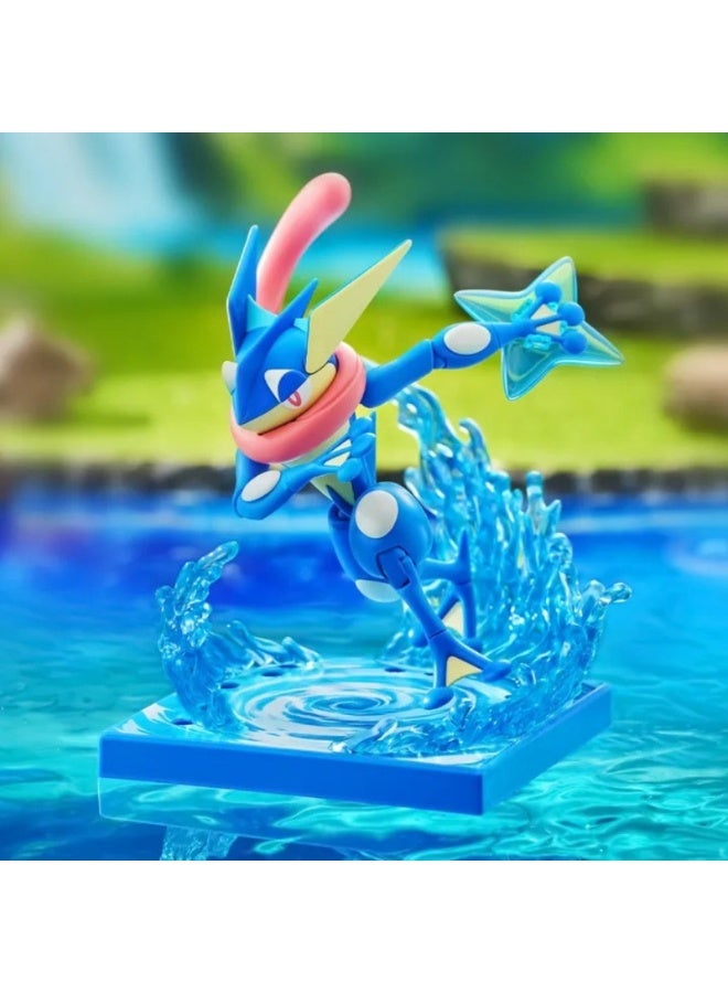 Blokees Pokémon Greninja Building Figure – Prologue of Adventure Model Kit | Collectible Ninja Pokémon Toy | Genuine Licensed Figure | Fun Construction Gift for Kids Boys UAE - Image 4
