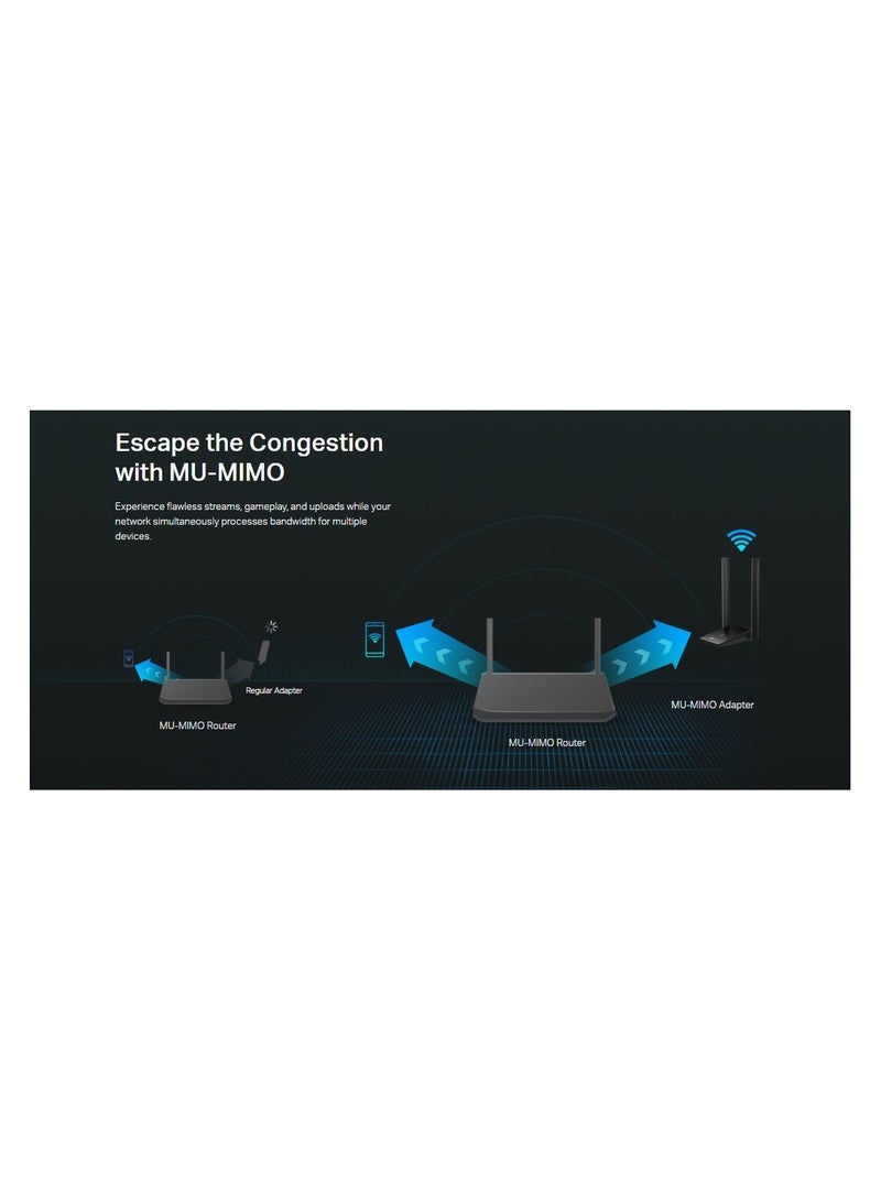 Archer TX20U Plus AX1800 Wi-Fi 6 Dual Antennas High Gain Wireless USB 3.0 Adapter - Image 4
