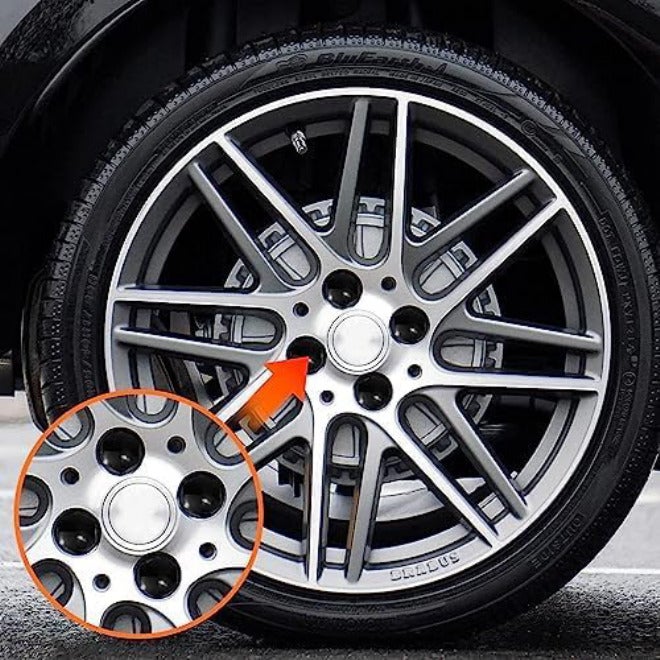 20Pcs Lug Nut Covers for Nissan Navara D40 2012, Wheel Nut Caps Rustproof Protector Dustproof Exterior Accessories,Black-17mm - Image 5