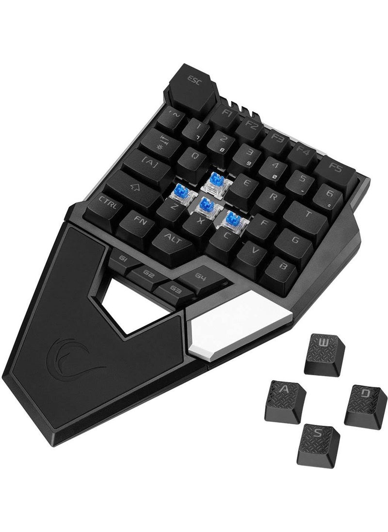 KB-277 Omni Type C RGB 6 Different Lighting Q Mini Gaming Keyboard