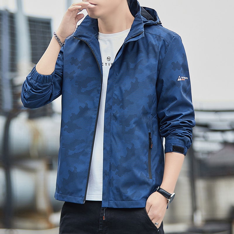 Jacket Men'S 2023 New Fashion Brand All-Match Outer Wear Long-Sleeved Top Men'S Loose Casual Jacket - Image 4