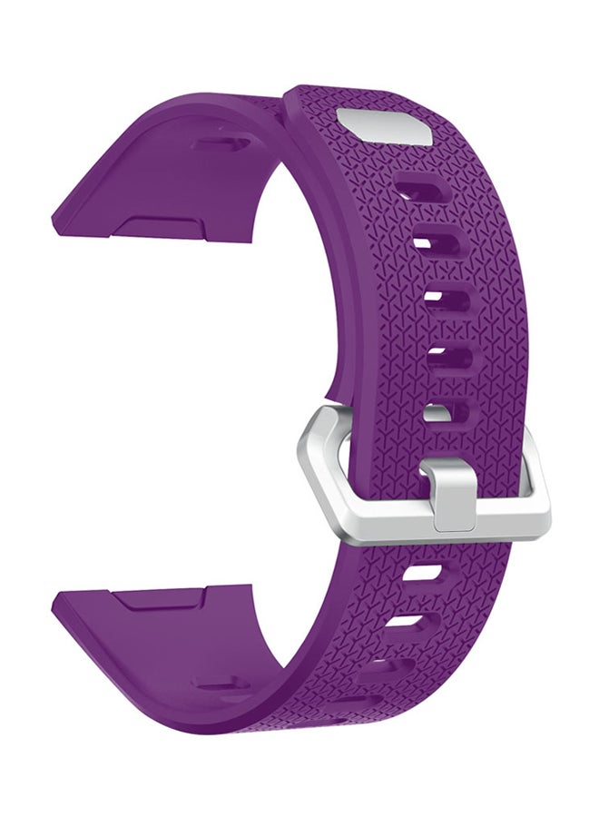 ISank Silicone Replacement Sport Band For Fitbit Ionic Purple - Image 1