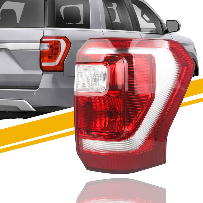 Dasbecan Tail Light Assembly Halogen Compatible With 20182021 Ford Expedition Rear Lamp Taillight Left Driver Side JL1Z13405G FO2800271