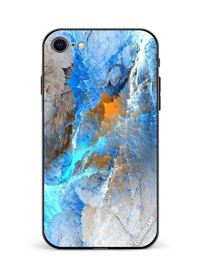 Protective Case Cover For Apple iPhone SE 2022 Multicolor Design Multicolour