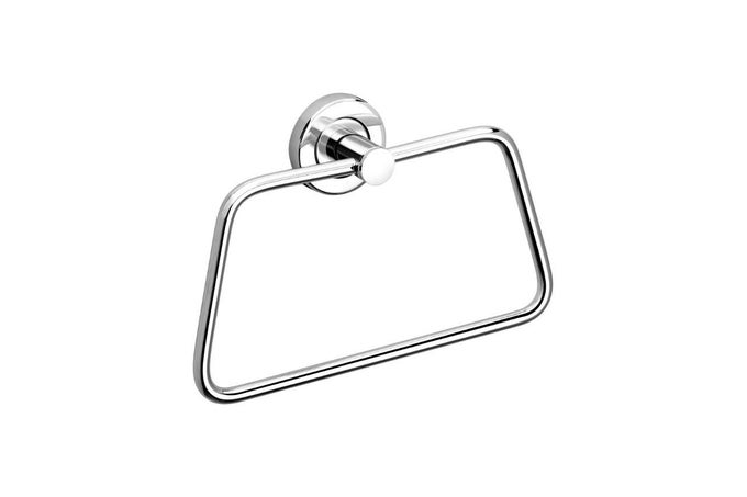 STAINLESS STEEL TOWEL RING NAPKIN RING TOWEL HOLDER TOWEL HANGER FOR BATHROOM KITCHEN WASHBASIN HOMES HOTELS CHROME FINISH PACK OF 1