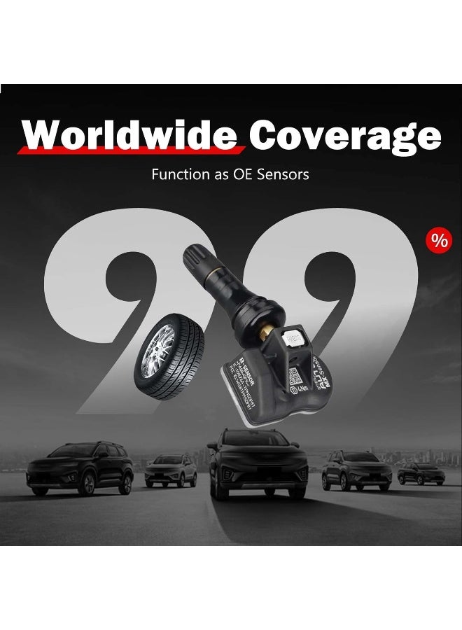 Autel TPMS Sensor MX Sensor Universal Tire Sensor Programmable Replace Sensor Dual Frequency 315MHz/433MHz Rubber Stem - Image 3