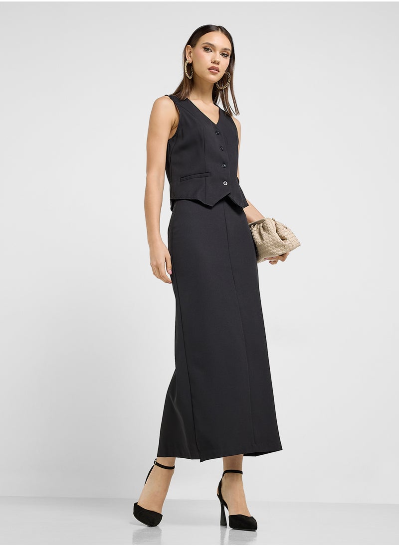 ELLA Tailored Vest & Skirt Set  - Image 5