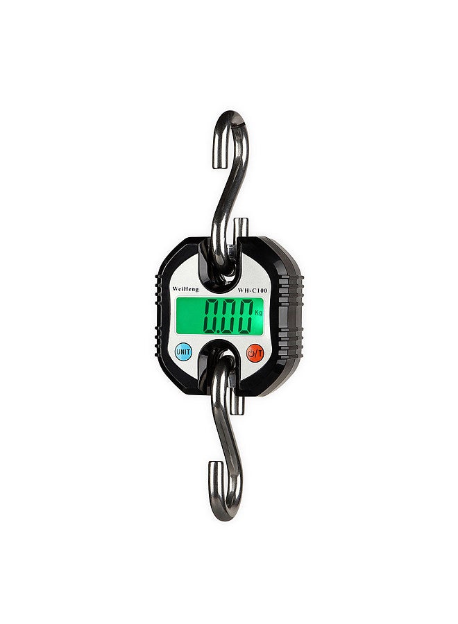 Mini Portable Electronic Scale, Digital Luggage Scale, Fish Scale, with Zero Tracking and Tare Function, 150kg Double-range Scale, Digital Hanging Scale